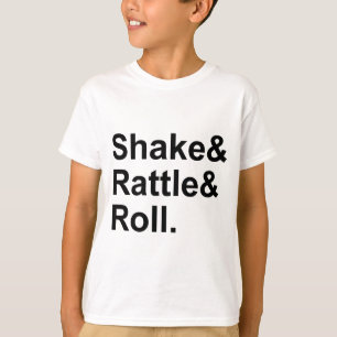 Camiseta Shake Rattle & Roll   Spirit of Rock N' Roll Music