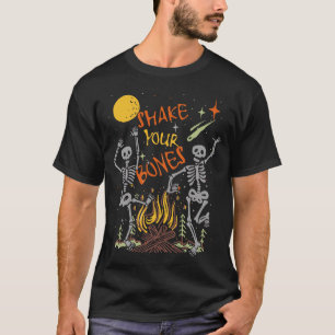 Camiseta Shake Your Bones Music Festival Jam Halloween Show