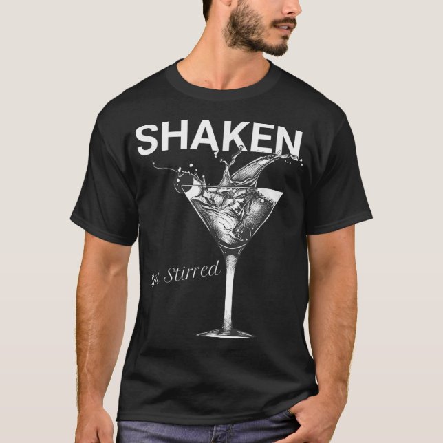 Camiseta Shaken Not Stirred (Frente)