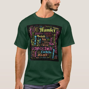 Camiseta Shakespeare Cast of Characters