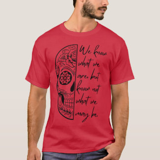 Camiseta Shakespeare Citação de Ofelia em Hamlet