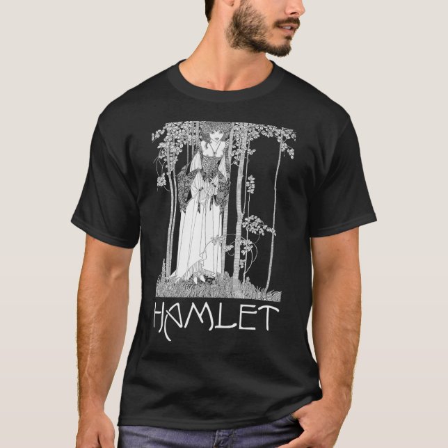 Camiseta Shakespeare Hamlet Ophelia Literatura Inglesa (Frente)
