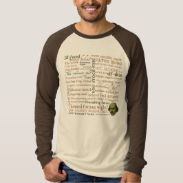 Camiseta Shakespeare insulta a coleção
