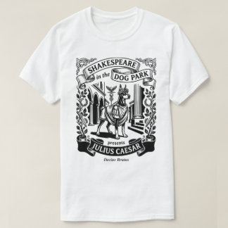 Camiseta Shakespeare no Parque dos Cães - Brutus - Doberman