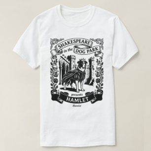 Camiseta Shakespeare no Parque dos Cães - Hamlet