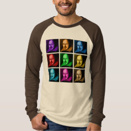 Camiseta Shakespeare Pop Art