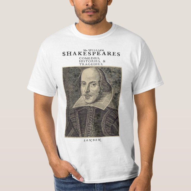 Camiseta Shakespeare Will Power Literature Vintage Shakespe (Frente)