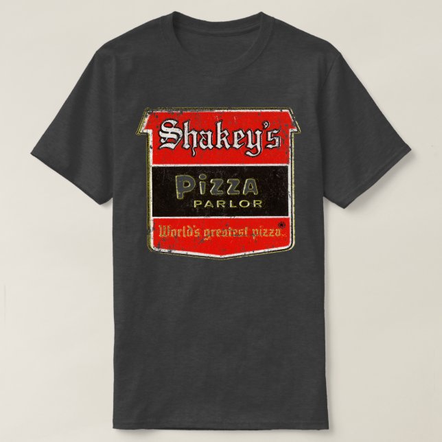 Camiseta Shakeys Pizza Parlor (Frente do Design)