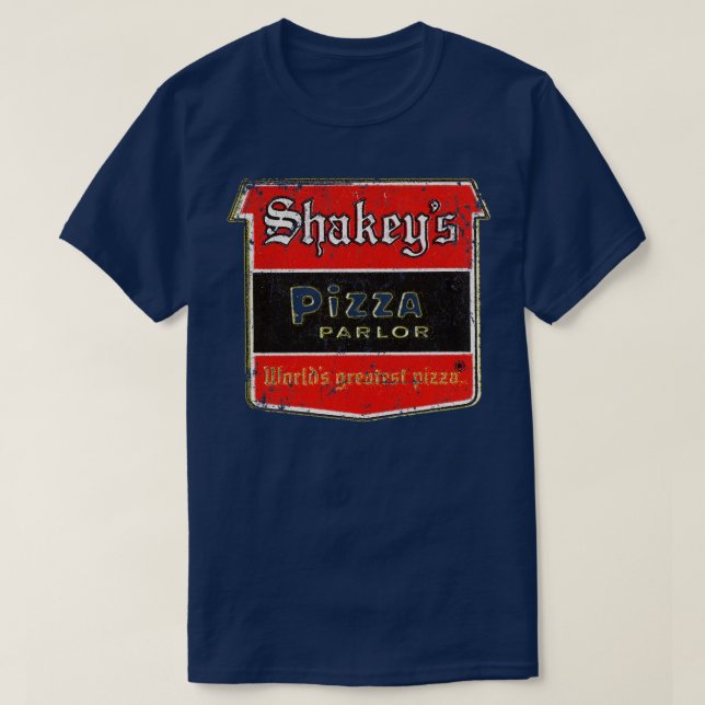 Camiseta Shakeys Pizza Parlor (Frente do Design)