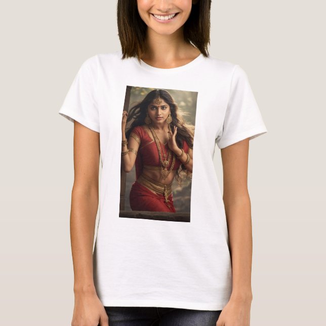 Camiseta Shakuntala: A encantadora da mitologia indiana (Frente)