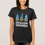 Camiseta Shalom Gnomos Judeu Hanukkah Pajamas Chanukah PJs<br><div class="desc">Shalom Gnomos Judeu Hanukkah Pajamas Chanukah PJs</div>