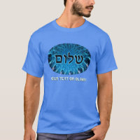 Shalom Na Fractal Azul