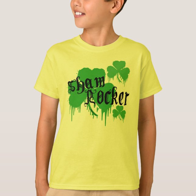 Camiseta Sham Rocker Kids (Frente)