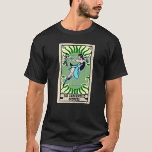 Camiseta Shaman Fortune do Cartão de Deusa do submundo T