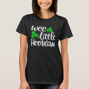 Camiseta Shamro de Dia de São Patrício Engraçado Hooligan