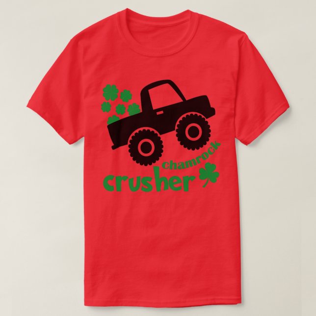 Camiseta shamrock crusher (Frente do Design)