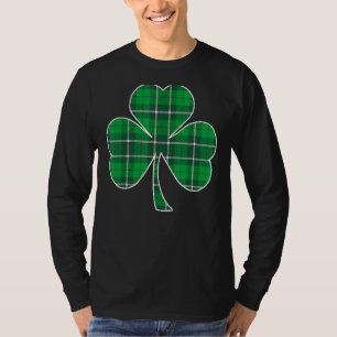 Camiseta Shamrock Dia de São Patrício Verde Irlandês de Buf