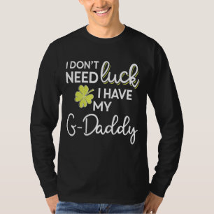 Camiseta Shamrock Dia de São Patrício Verde Irlandês de Buf