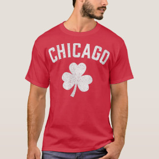 Camiseta Shamrock do dia do Pattys de Chicago