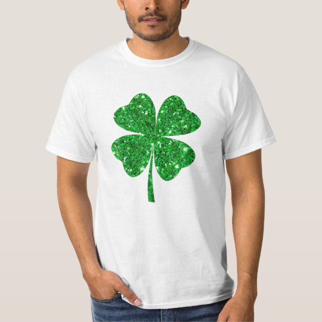 Camiseta Shamrock Green Clover (Frente)