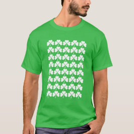 Camiseta Shamrock Grid Pattern