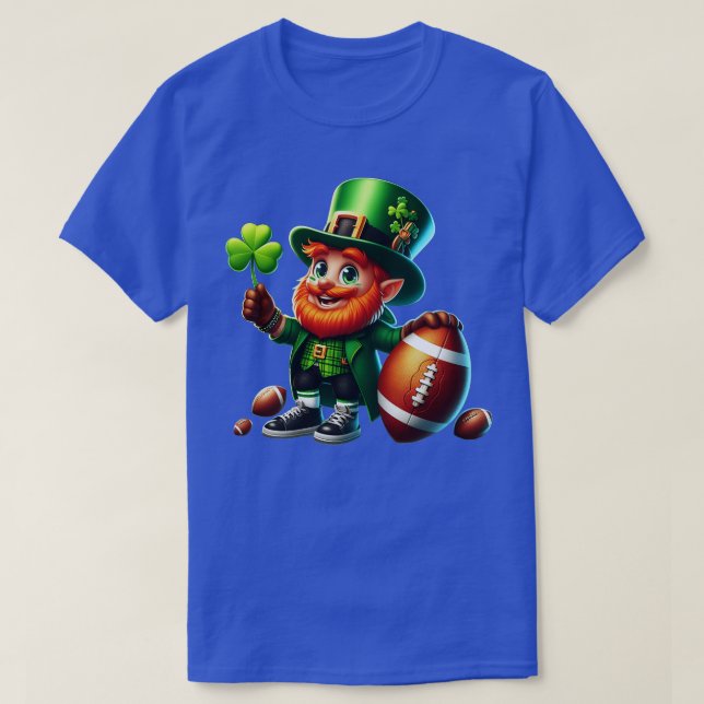 Camiseta Shamrock Irish Dia de São Patrício (Frente do Design)