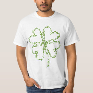 Camiseta Shamrock Irish Lucky Clovers do Dia de São Patrick