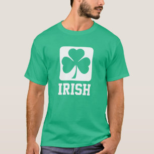 Camiseta Shamrock irlandês