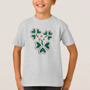 Camiseta Shamrock irlandês