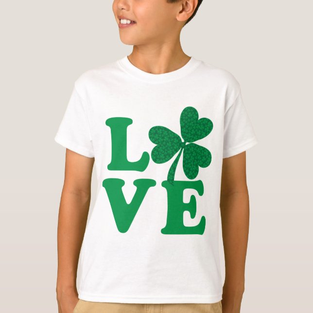 Camiseta Shamrock LOVE (Frente)
