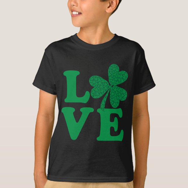 Camiseta Shamrock LOVE (Frente)