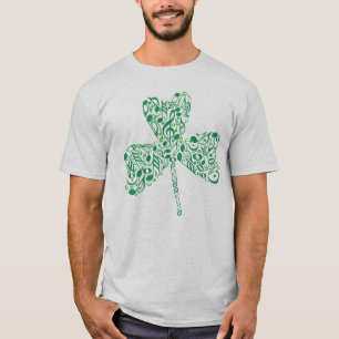 Camiseta Shamrock Music Notes