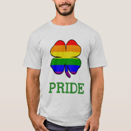 Camiseta Shamrock Orgulho gay