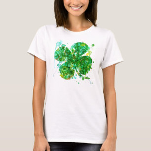 Camiseta Shamrock ou Mulheres Artísticas