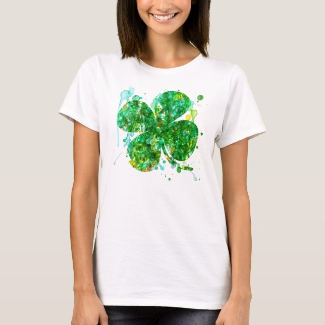 Camiseta Shamrock ou Mulheres Artísticas (Frente)
