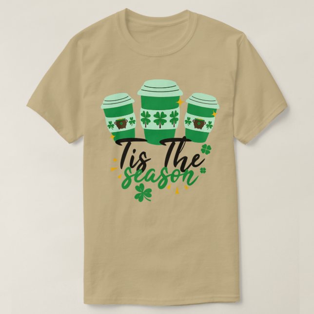 Camiseta Shamrock sacudiu Esta É A Época da Rua Feliz do Ca (Frente do Design)