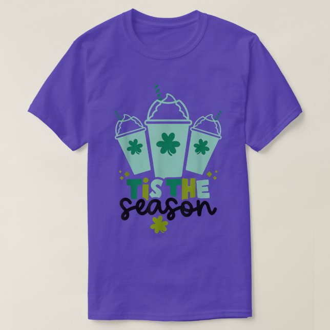 Camiseta Shamrock sacudiu Esta É A Época da Rua Feliz do Ca (Frente do Design)