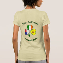 Camiseta Shamrock Scotland Lion Rampant Ireland USA Women's