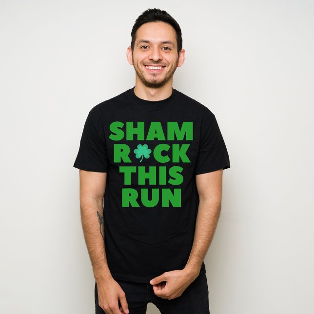 Camiseta Shamrock This Run, Rua. (Criador carregado)