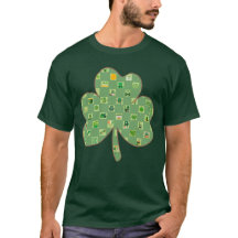 Shamrock Three Leaf Clover Dia de São Patrício 202