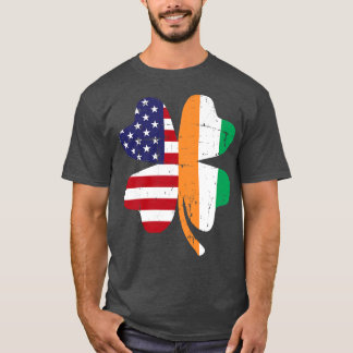Camiseta Shamrock USA - Dia de São Patrício na Irlanda