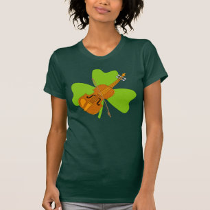 Camiseta Shamrock Violin