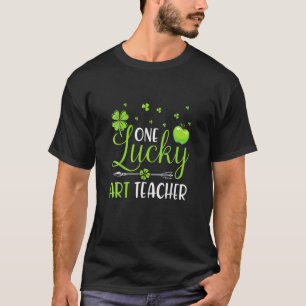 Camiseta Shamrocks Arrancam Um Professor De Arte Sortuda Pa