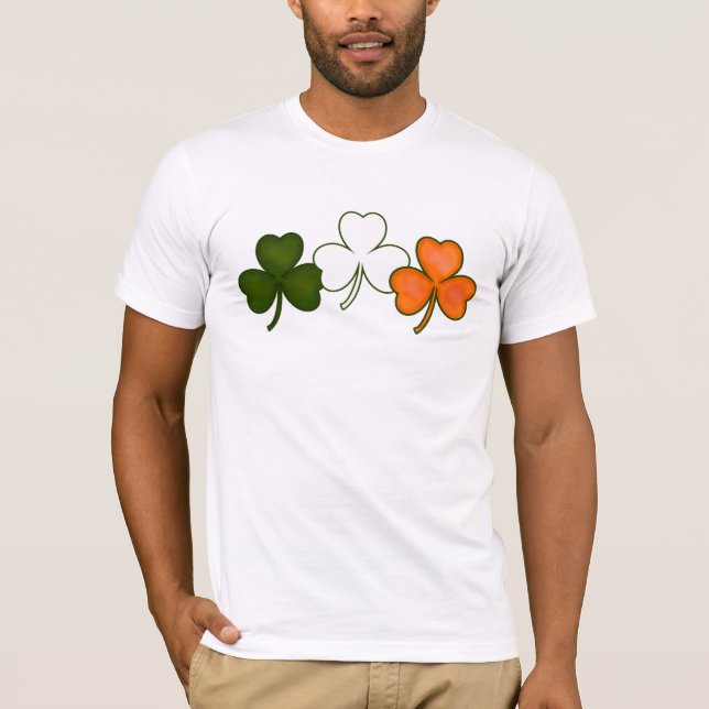 Camiseta Shamrocks Irlandês (Frente)
