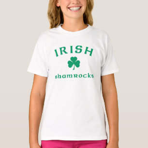 Camiseta Shamrocks Irlandês
