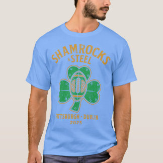 Camiseta Shamrocks Steel Pittsburgh x Dublin 2025 1