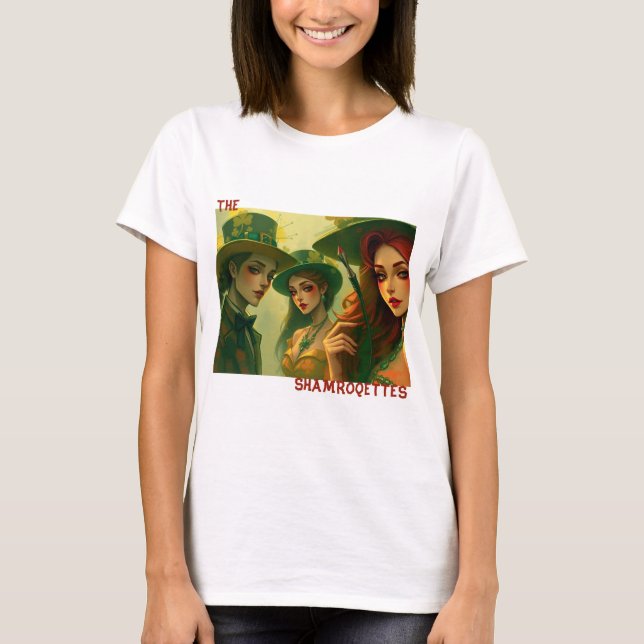 Camiseta Shamroqettes Cyber Chic Tee (Frente)