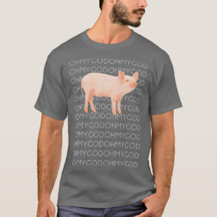 Camiseta Shane Dawson Oh Meu Deus Porco