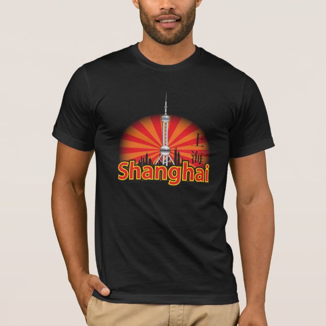 Camiseta SHANGHAI (escuro) (Frente)