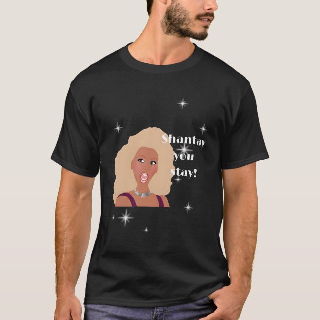 Camiseta Shantatatay Você Fica Arrastando Raça Inspirada (Frente)